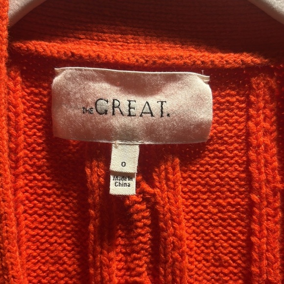 THE GREAT. Cable knit cardigan - Picture 2 of 8